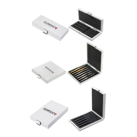 Dumont tweezers storage boxes