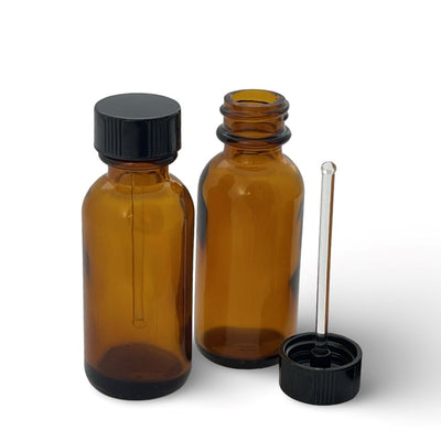 Glass immersion oil applicator bottle