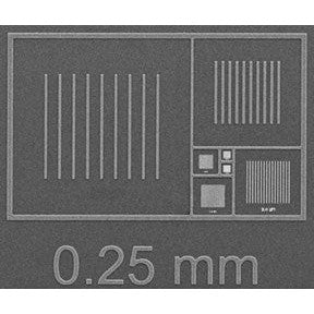Pelcotec CDMS calibration standards, 2mm - 100nm