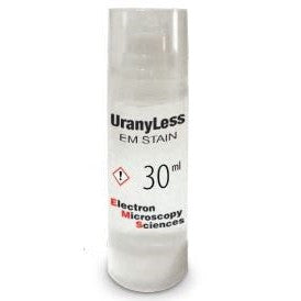 Uranyless EM stain in airless bottle