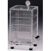 Vacuum desiccator cabinet, 3 adjustable shelves, acrylic