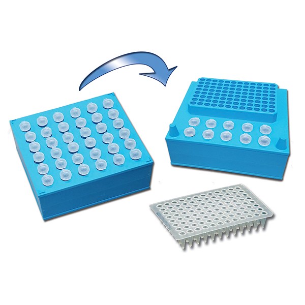 Cool cube, microtube and PCR plate cooler