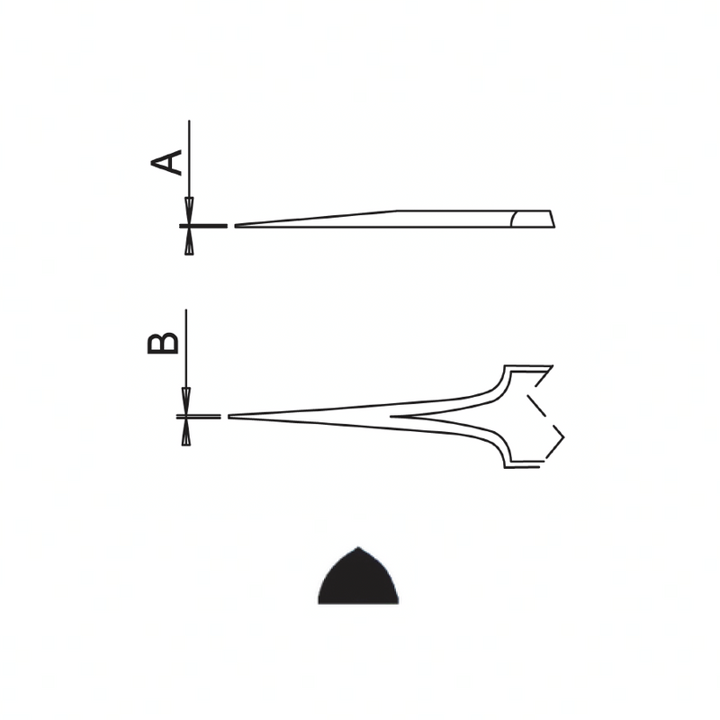 Dumont tweezers style L5