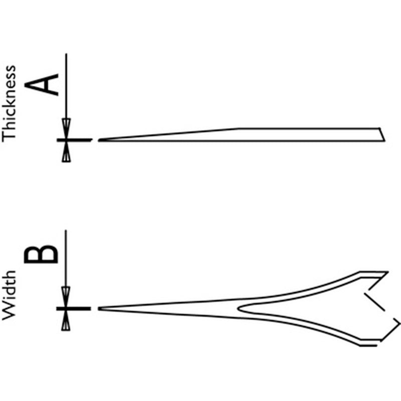 Dumont tweezers style 4