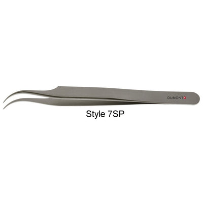 Dumont tweezers style 7SP, eyelash