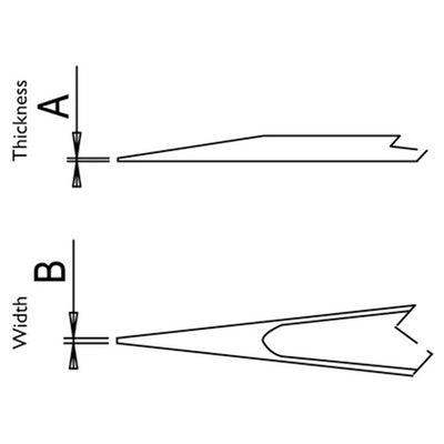 Dumont tweezers style 00 (EMS)