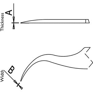 Dumont tweezers style 7B (EMS)