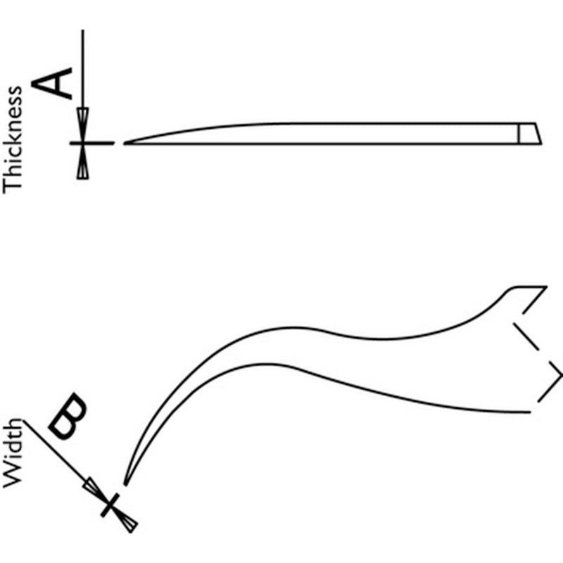 Dumont tweezers style 7