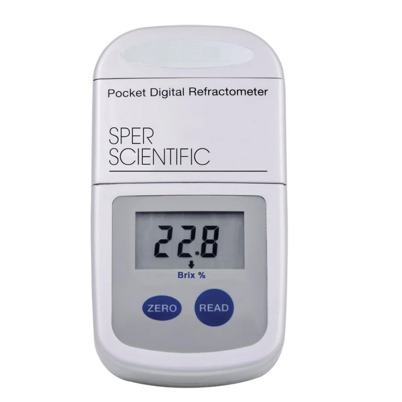 Compact digital refractometers