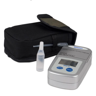 Compact digital refractometers