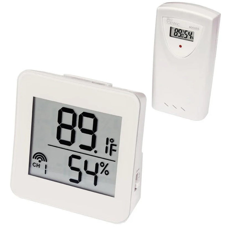 Wireless humidity/temperature monitor set