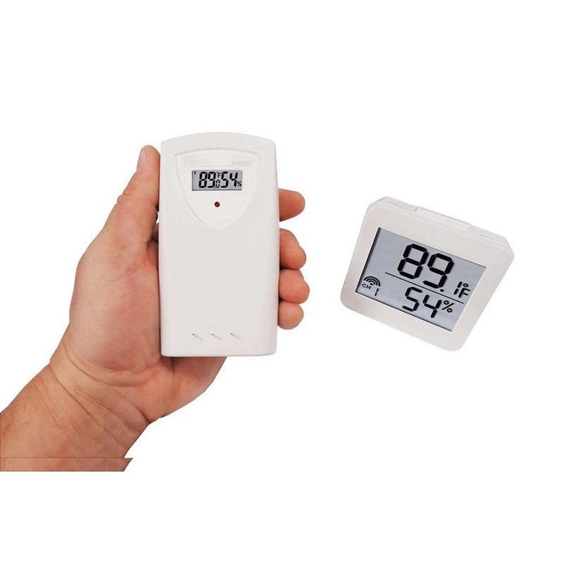 Wireless humidity/temperature monitor set