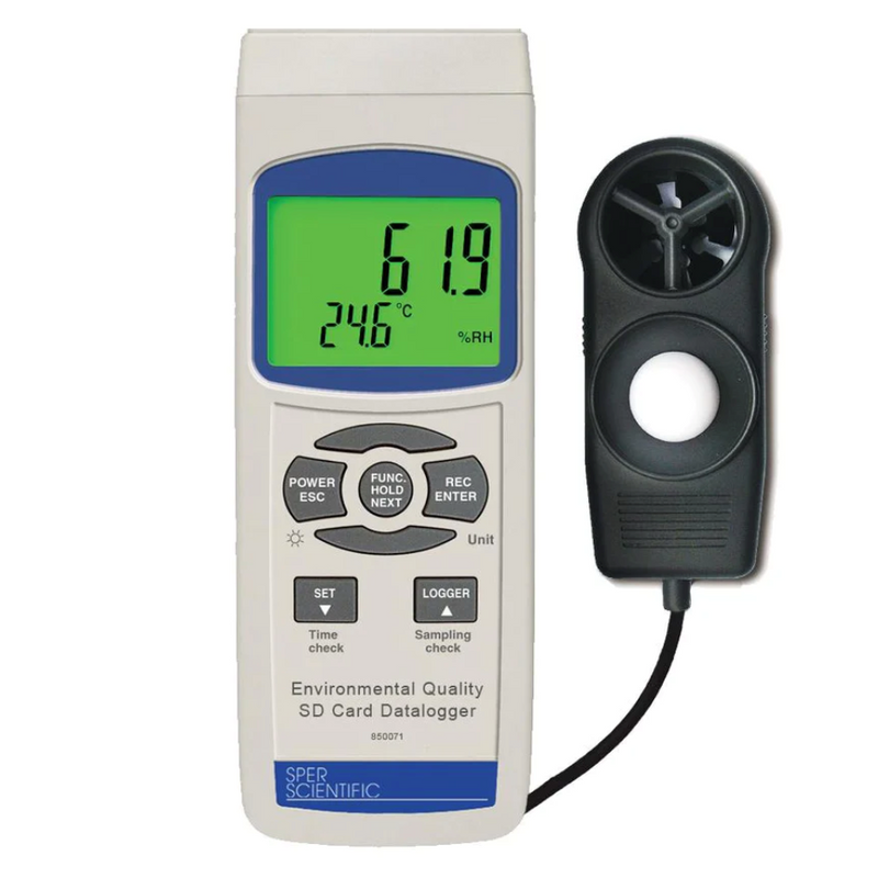 Environmental quality meter and probes