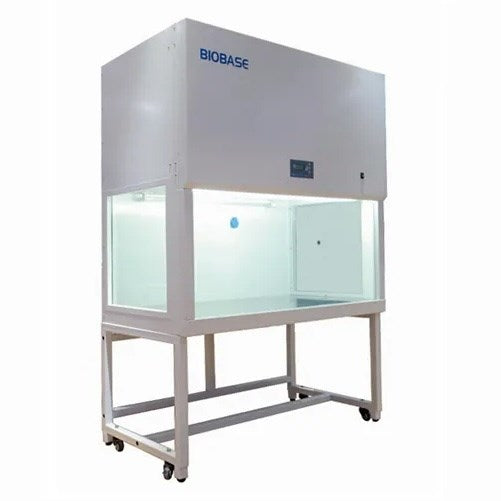 Vertical laminar flow safety cabinets