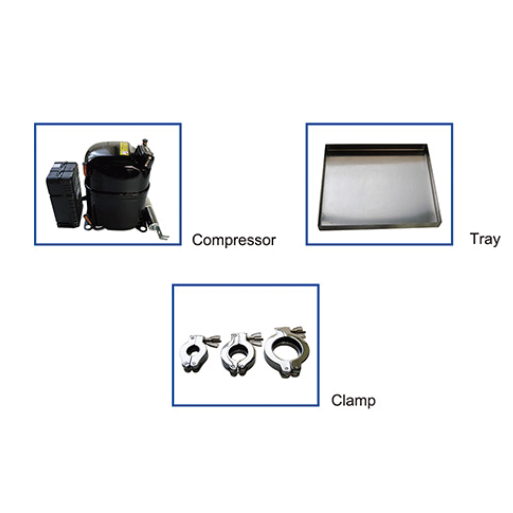 Laboratory freeze dryers, square 6.5kg/24h