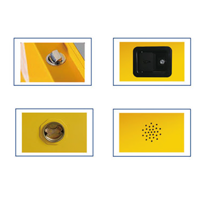 Flammable chemicals storage cabinets