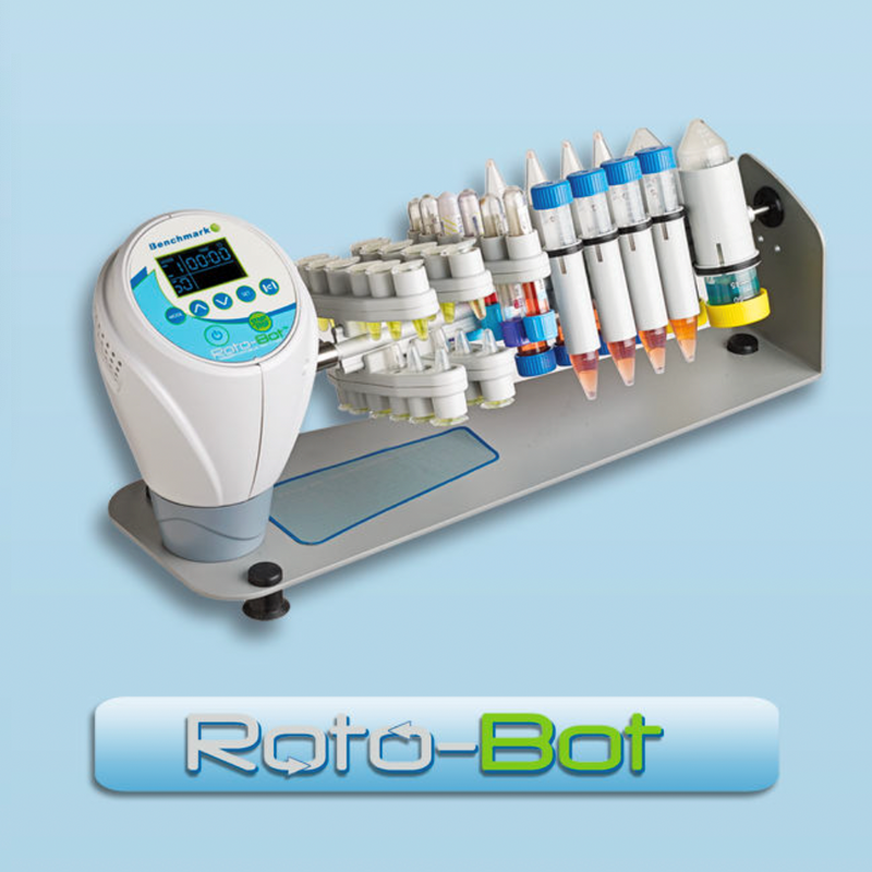 Roto-Bot programmable tube rotators