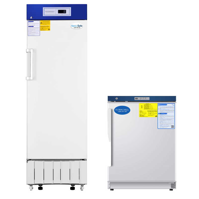 Vacc-Safe premium spark-free refrigerators, +16 to +3C
