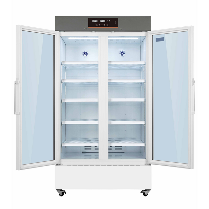 Vacc-Safe double-door medical refrigerator, +8 to +2C