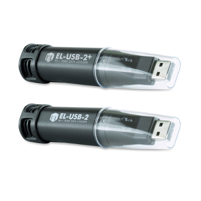 High accuracy temperature and humidity USB data loggers