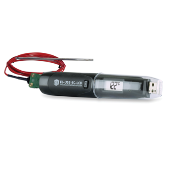 High accuracy cryogenic temperature USB data loggers with LCD screen