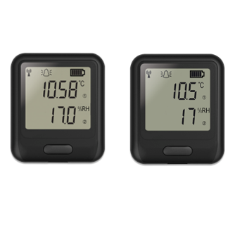 High accuracy temperature and humidity sensor WiFi data loggers