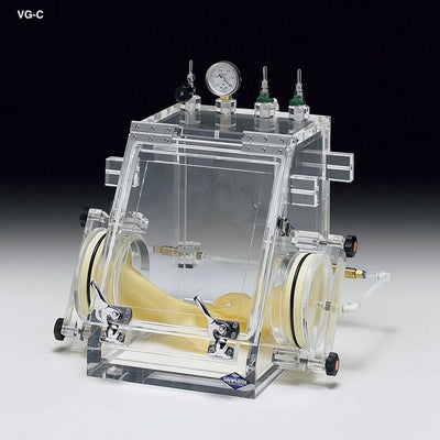 Vacuum glove-box cabinets, acrylic, type VG