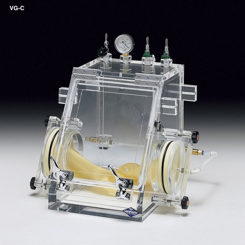Vacuum glove-box cabinets, acrylic, type VG
