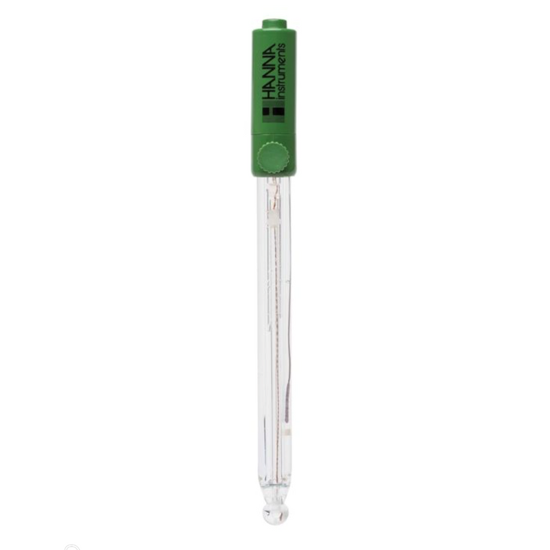Glass pH electrode, hydrocarbons and solvents
