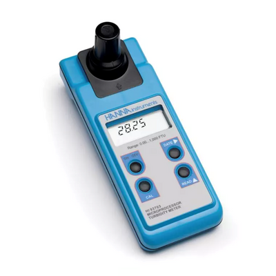 Portable turbidity meter kit, ISO compliant