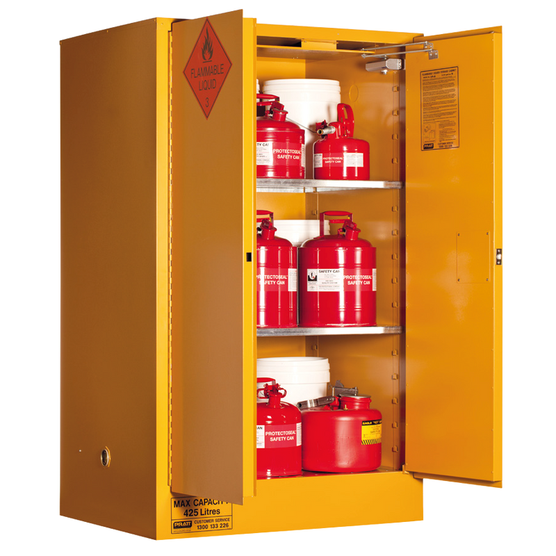 Dangerous goods storage cabinets