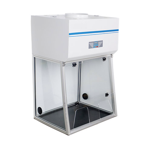 Compounding fume hoods, negative pressure