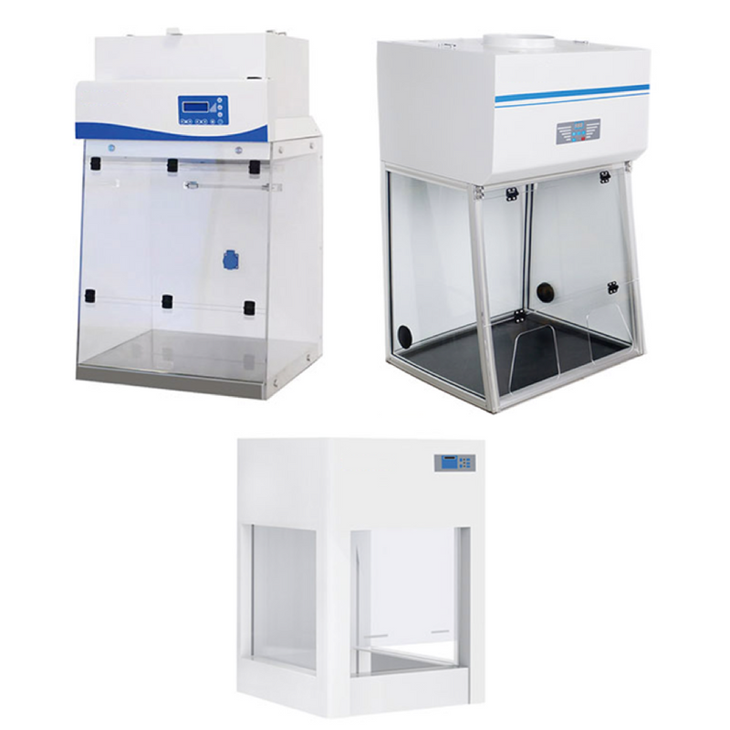 Compounding fume hoods, negative pressure