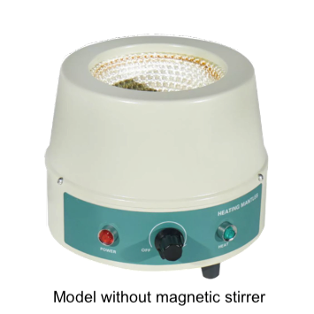 Analogue heating mantles with magnetic stirrer, +450C