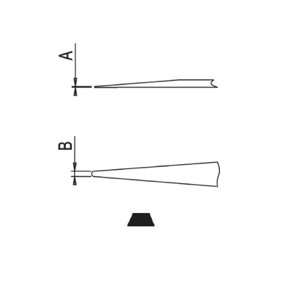 Dumont tweezers style 24 (EMS)
