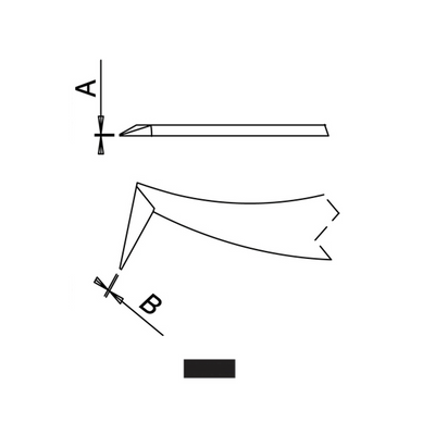 Dumont tweezers style 6 (EMS)
