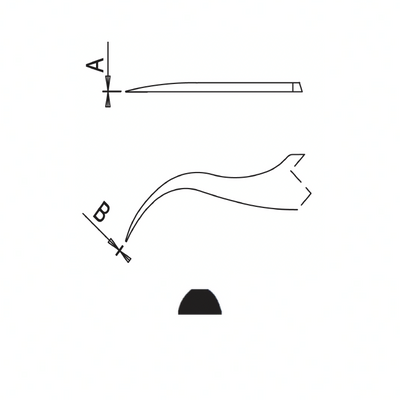 Dumont tweezers style 7XL (EMS)