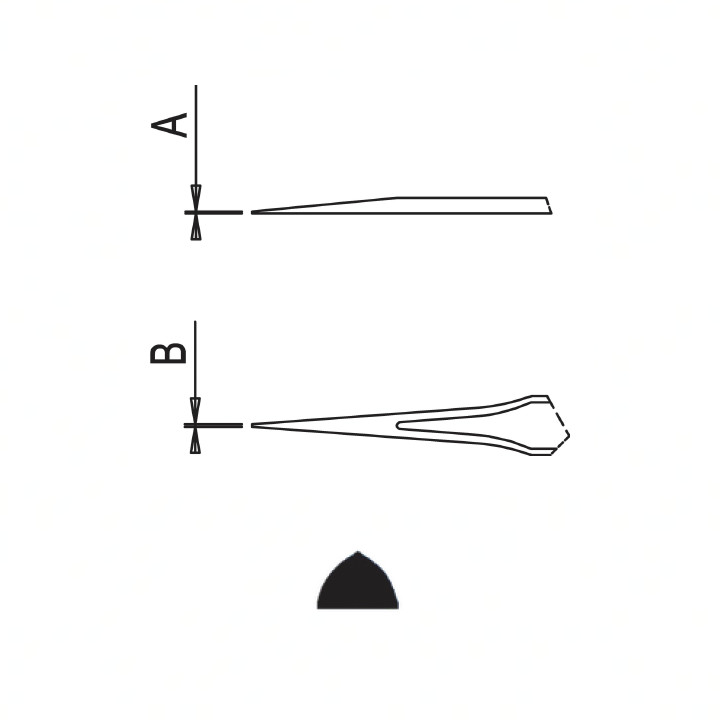 Dumont mini tweezers style M5 (EMS)
