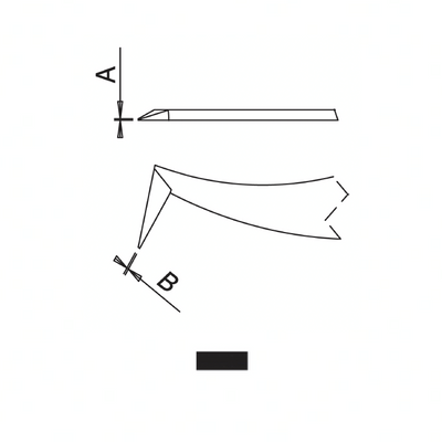 Dumont self-closing tweezers style N6 (EMS)