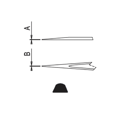 Dumont tweezers style S5 (EMS)
