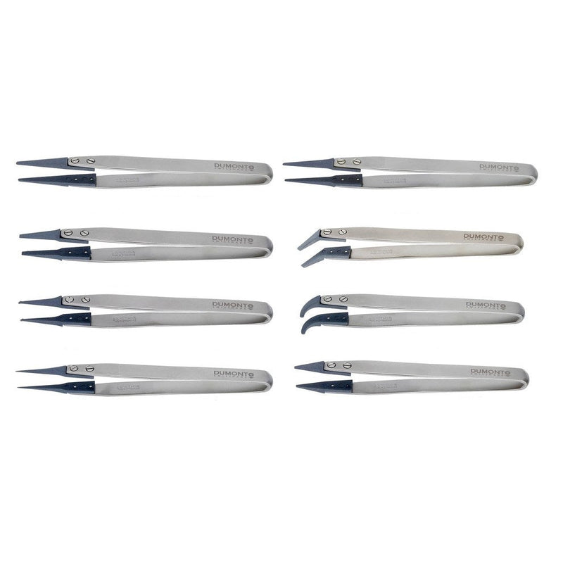 Dumont replaceable STD tip tweezers, WA1 handle (EMS)