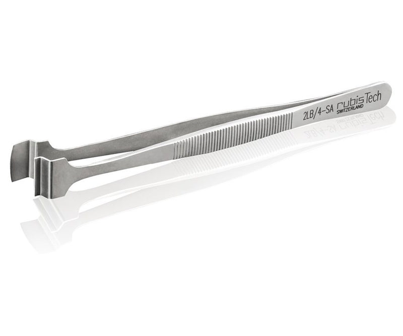 Rubis premium wafer tweezers, style 2LB/4