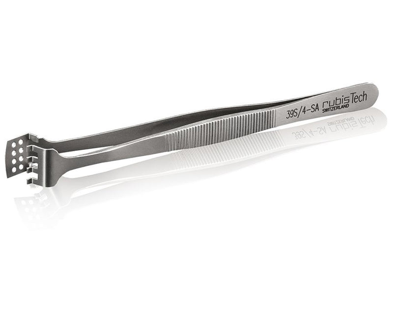 Rubis premium wafer tweezers, style 39S-4