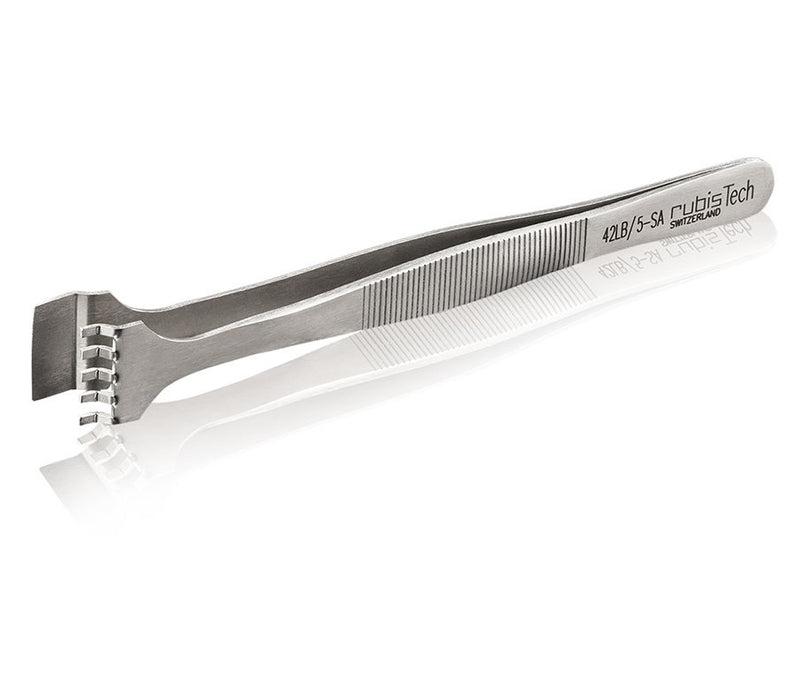 Rubis premium wafer tweezers, style 41LB-5