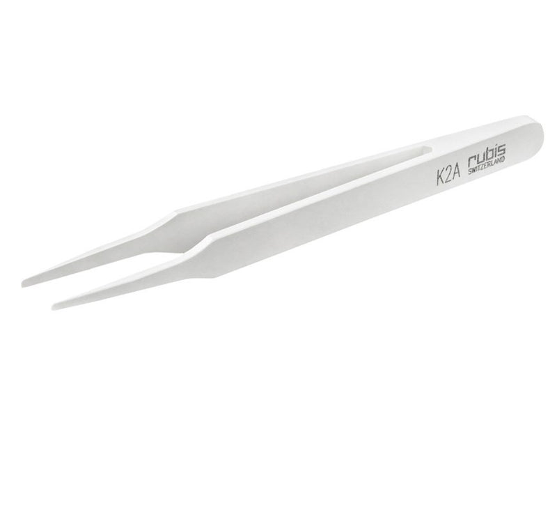 Rubis premium plastic tweezers, style K2A