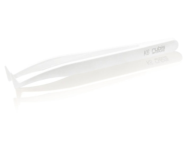 Rubis premium plastic tweezers, style K6