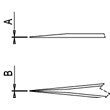 Dumont self-closing tweezers style N1 (EMS)