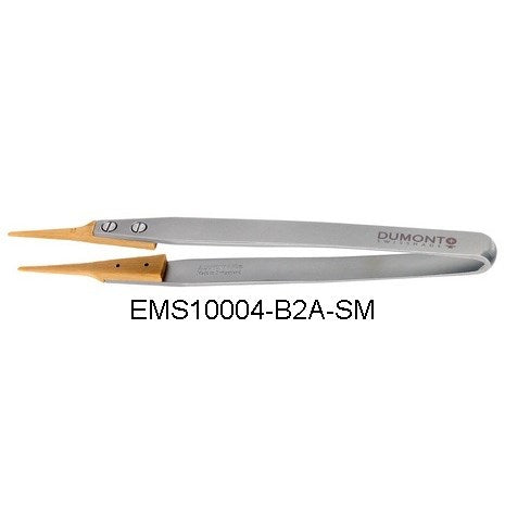 Dumont tweezers style WA1, replaceable buxus tips (EMS)