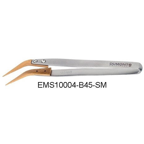 Dumont tweezers style WA1, replaceable buxus tips (EMS)