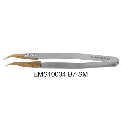 Dumont tweezers style WA1, replaceable buxus tips (EMS)